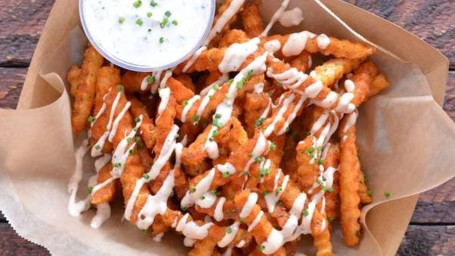 Cajun Garlic Fries With Buttermilk Ranch