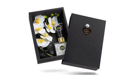 Lovery You Are My Love Witte Orchidee Cadeauset