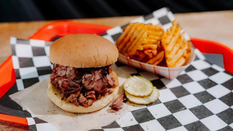 Brisket Sandwich W/1 Side