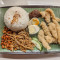 Nasi Lemak With Fried Fish Fillet