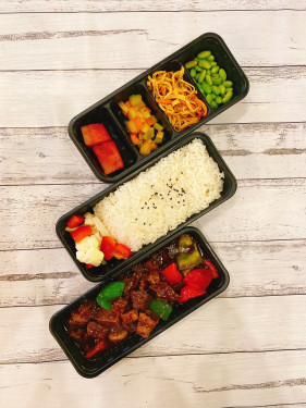 Stewed Beef Brisket Bento