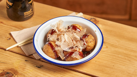 Takoyaki (Octopus Balls (4Pcs Zhāng Yú Wán Zi (4Kē