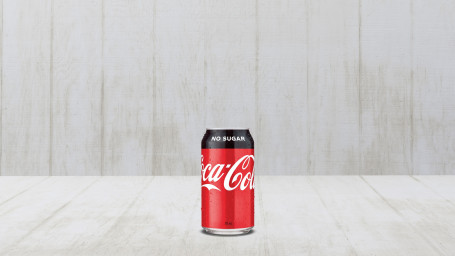 Coca Cola Geen Suiker 375Ml Blik