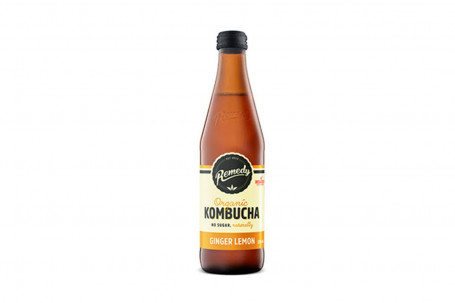 Remedie Kombucha Gember Citroen 330Ml