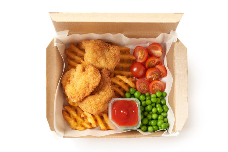 Gfc Nuggets With Baked Fries