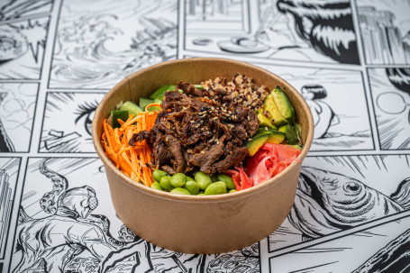 Teriyaki Beef Poke Bowl