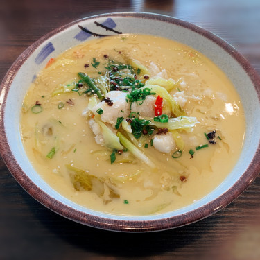 Boiled Fish Fillet And Pickled Cabbage Soup