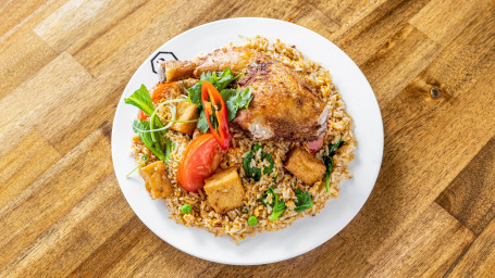 Nasi Goreng With Chicken Berempah (Contain Shellfish)