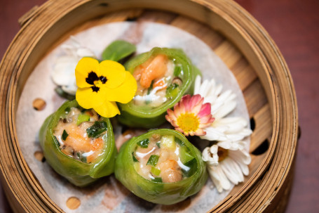 Chinese Chive Prawn Dumpling Xiān Xiā Jiǔ Cài Jiǎo