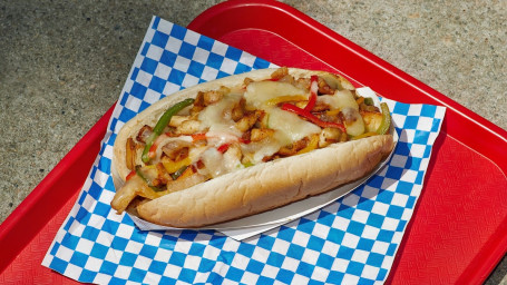 Sweet Pepper Chicken Cheesesteak