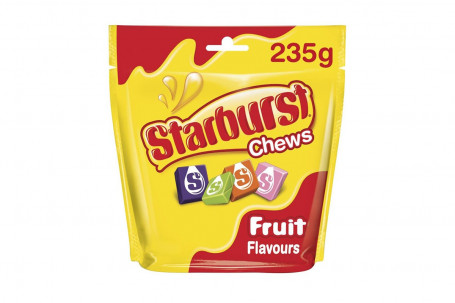 Starburst Fruit Chews Share Zak 235G