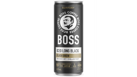 Suntory Boss Iced Lang Zwart 237 Ml