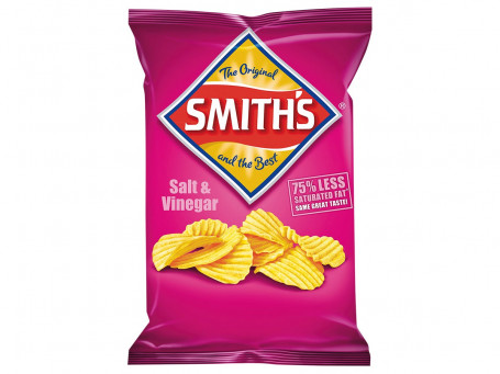 Smiths Zoutazijn Crinkle Gesneden 170G