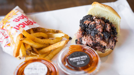 Mini Brisket Sandwich With Fries