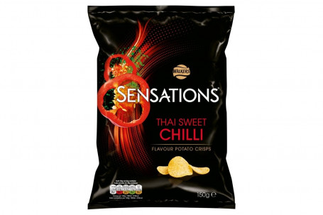 Walkers Sensations Thai Sweet Chilli Sharing Chips 150G