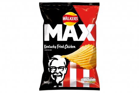 Walkers Max Kentucky Fried Chicken Chips 140G