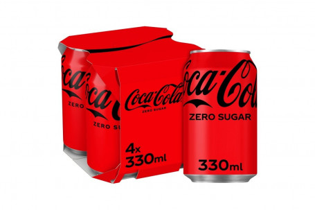 Coca Cola Zero Sugar 330Ml 4Pk