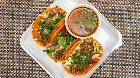 3 Taco Birria Dinner