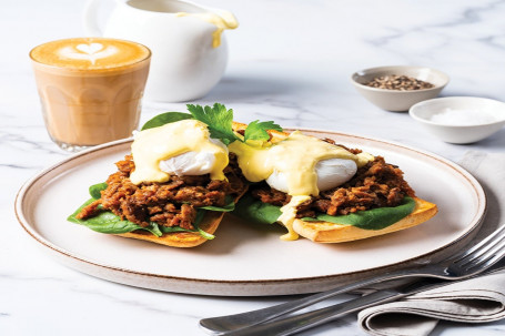 Fable Reg; Meaty Mushroom Eggs Benedict (5251 Kj)