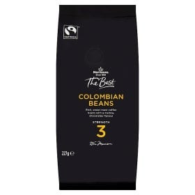 Morrisons De Beste Colombiaanse Koffiebonen 227G