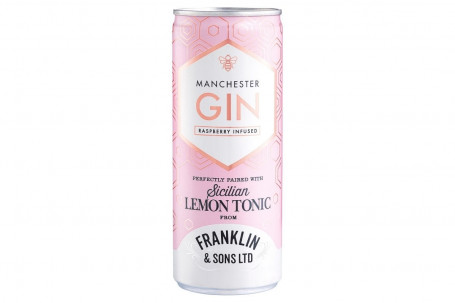 Manchester Roze Gin Citroen Tonic 250Ml