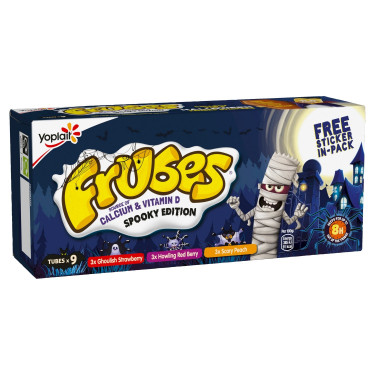 Frubes Aardbei Perzik Rode Bes 6X37G