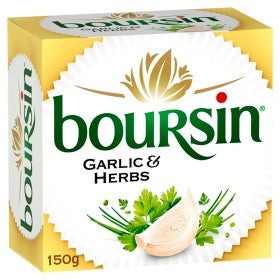 Boursin Knoflook Kruiden Kaas 150G