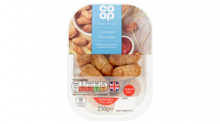 Co Op Cocktailworstjes 250G