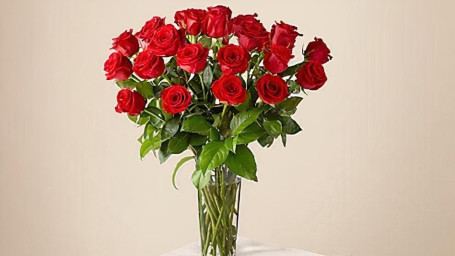 24 Long Stem Red Roses