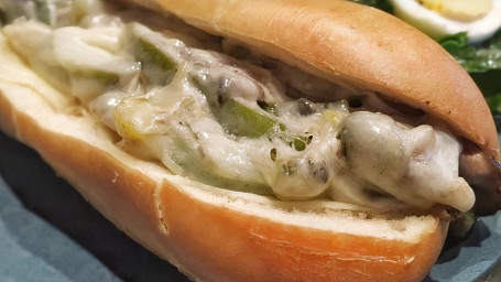 Onion Mushroom Cheese Steak