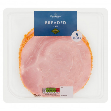 Morrisons Gepaneerde Ham 110G