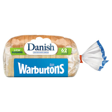 Warburtons Brood Deens Wit 400G