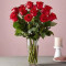 Long Stem Red Rose Bouquet