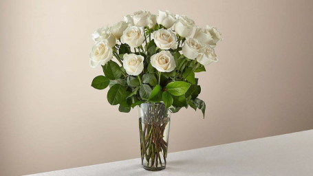 Long Stem White Rose Bouquet