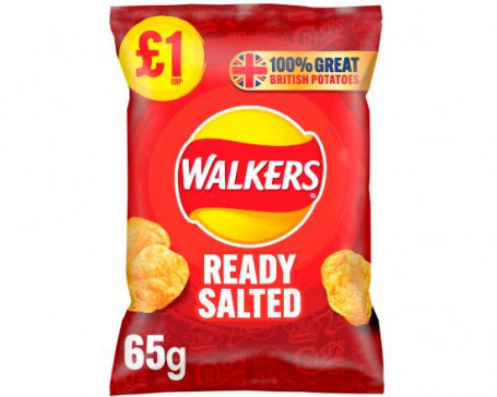 Walkers Klaar Voor De Verkoolde Crisps 65G