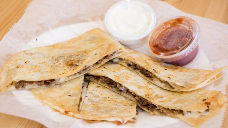 Shaved Steak With Cheese Quesadilla