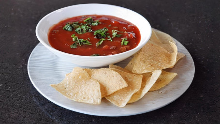 Chips And Apricot Salsa Small