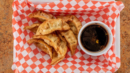 A8. Fried Pork Dumplings (8)