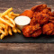 12 Pcs Crispy Wings Fries Combo