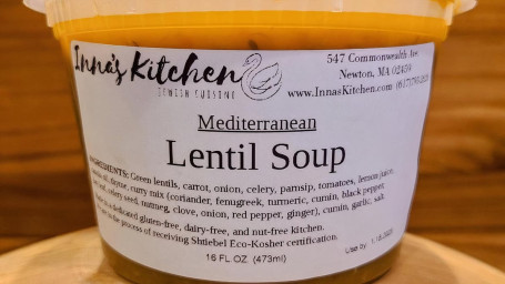 Mediterranean Lentil Soup Pint