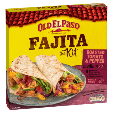 Oude El Paso Tomaat Paprika Fajita Kit 500G