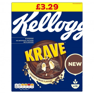 Kelloggs Krave Koekjes Crème 410G