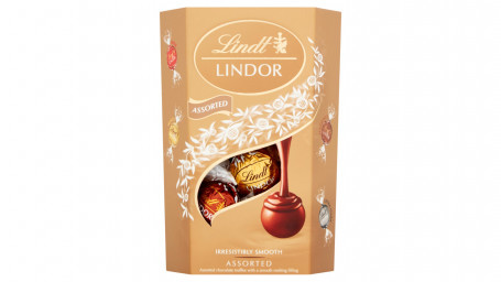 Lindt Lindor Assortiment Chocolade Truffels Doos 200G