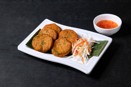 Zhà Yú Bǐng (5Jiàn Fried Fish Cake (5Pcs