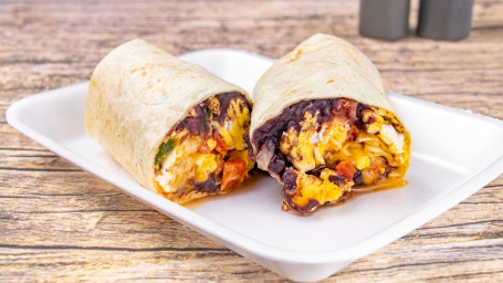 Huevos Con Chorizo//Eggs W/ Mexican Sausage Burrito