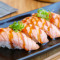 Aburi Zalm Nigiri (4 Stuks)