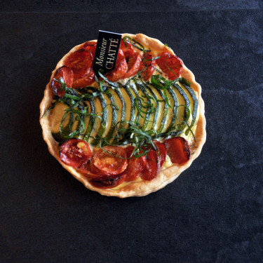 Tomato Zucchini Tart