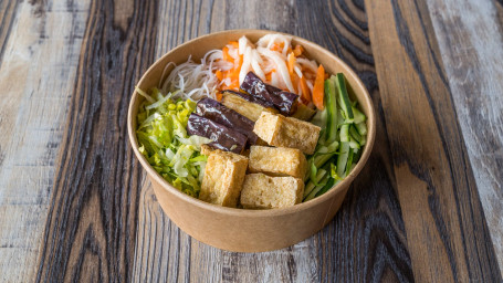 Crispy Tofu And Eggplant