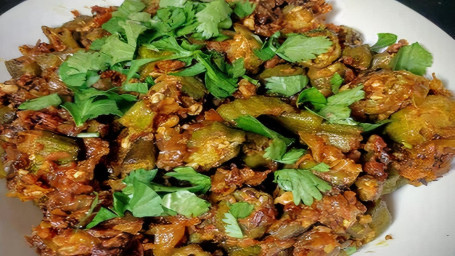 Bhindi (Okra) Masala (Add Rice, Naan In $1 Each)