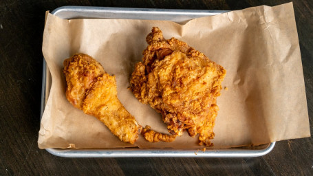 Fried 1/4 Chicken Plate (Dark Meat)